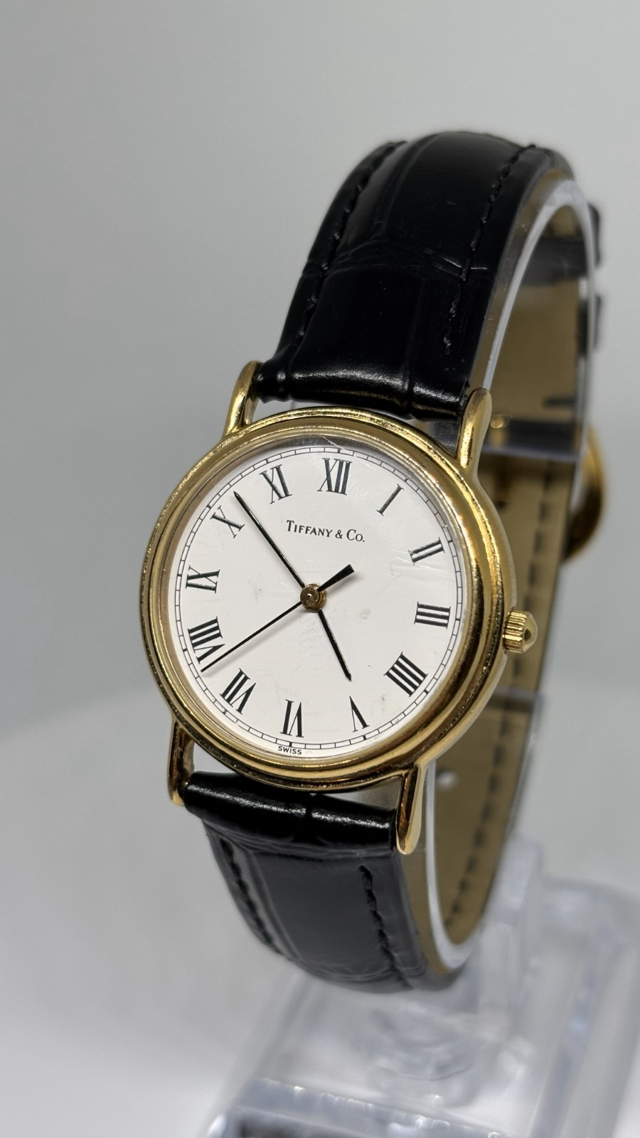Vintage Tiffany & Co Swiss Dress Watch with Original Box & Full Overhaul 2000s