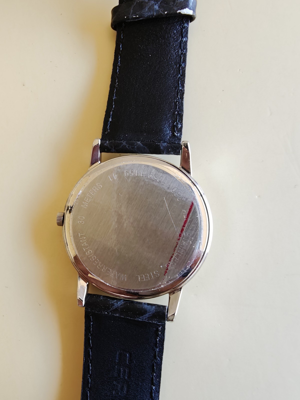 Automatic CERTINA President Saddam Hussein Iraq Watch Men White Dial SS R35