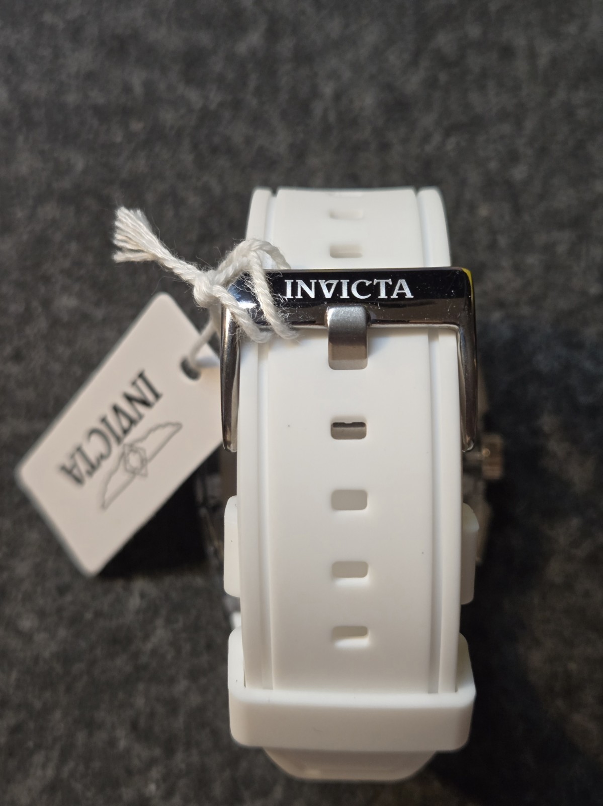 New – Invicta S1 Rally Allogrip Men’s Quartz Watch – 42mm White Tone – 70145