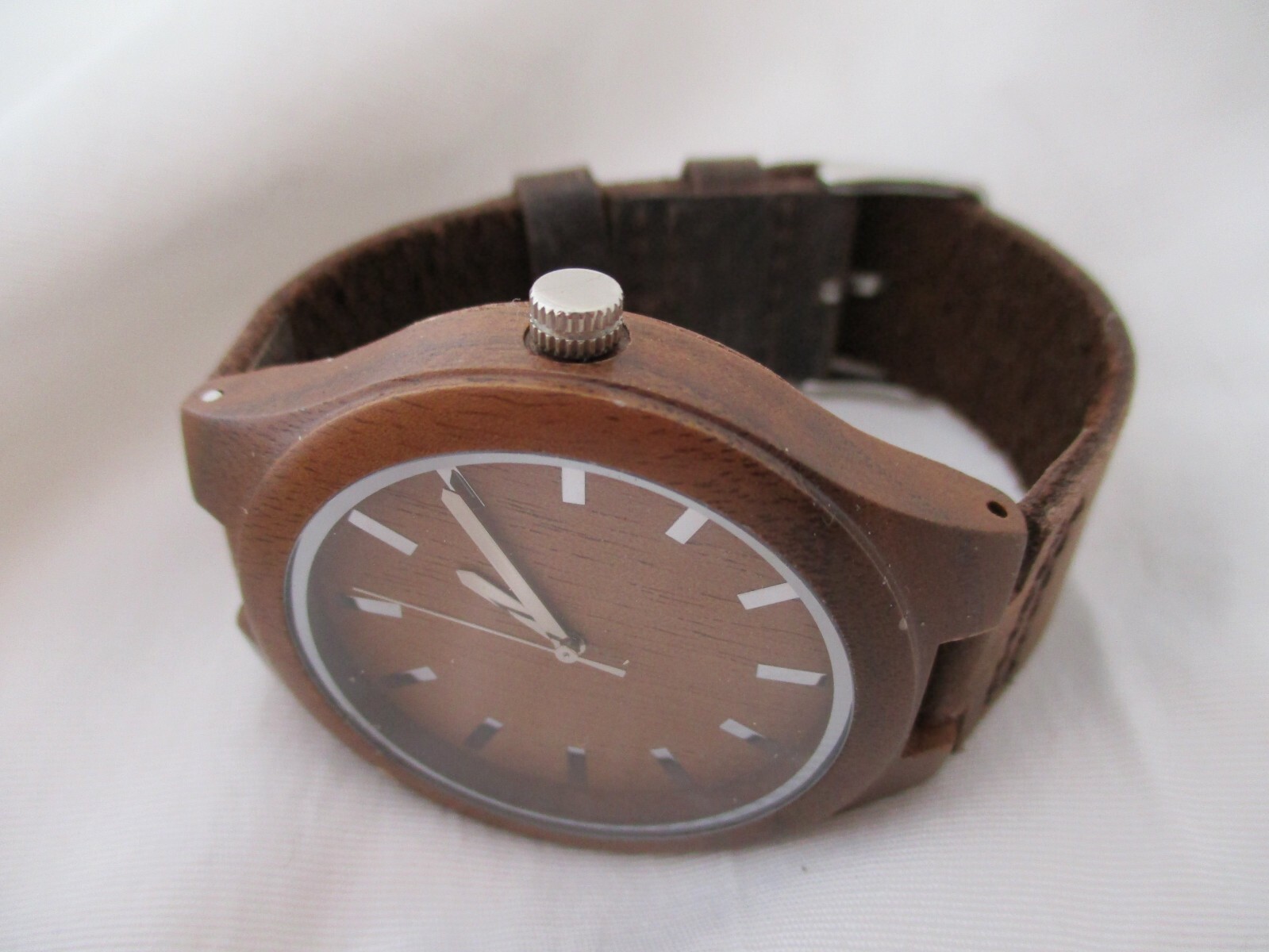 “3 Years Down Forever To Go” Brown Buckle Band Watch