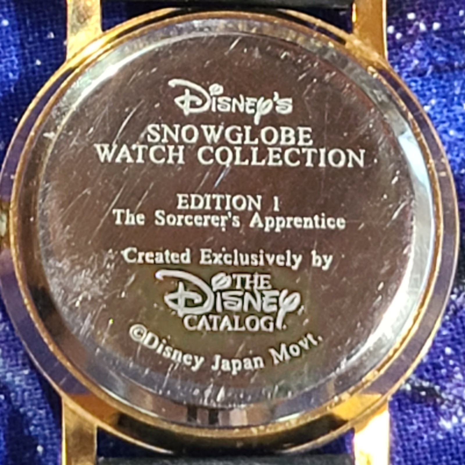 Vintage Disney Sorcerer Mickey Snow Globe Watch Ready To Wear | See Video