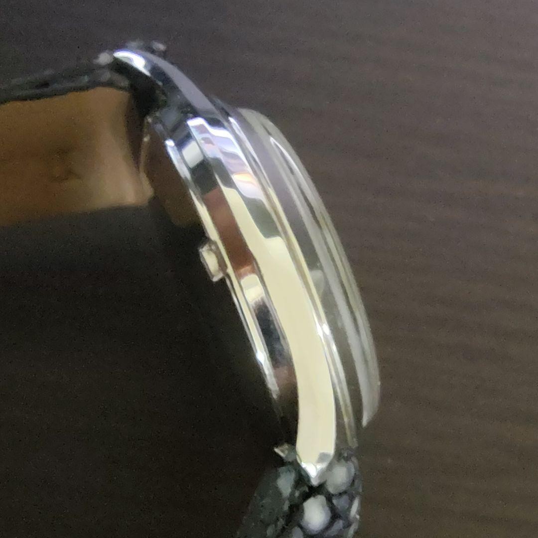 Extremely Beautiful ORIENT STAR Power Reserve Stingray Leather Strap
