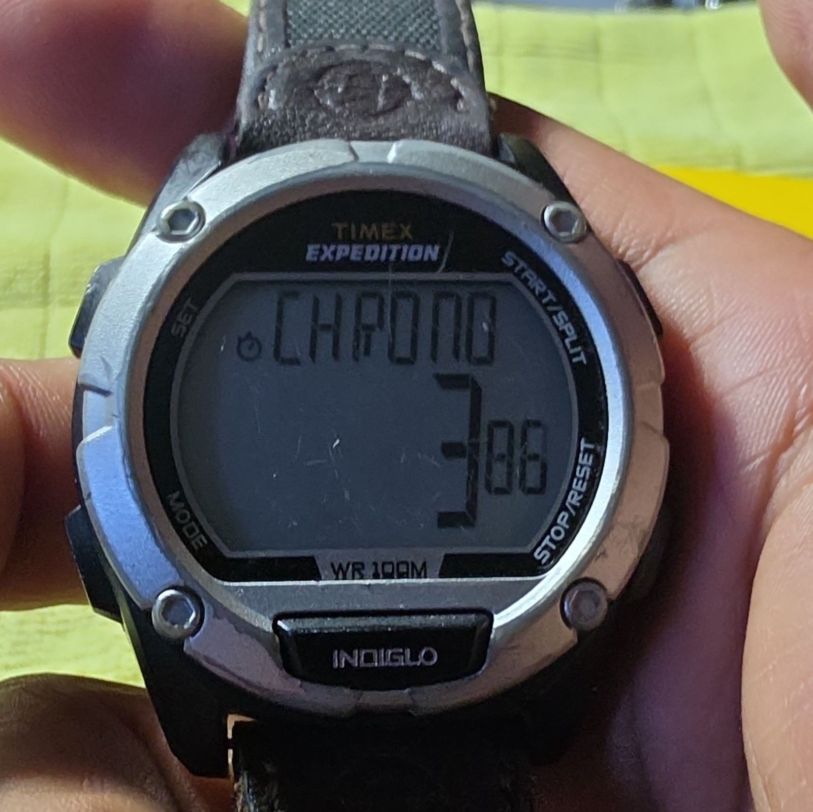 Timex Expedition Digital M252 (T49948) – 100M Waterproof, Indiglo, 2013