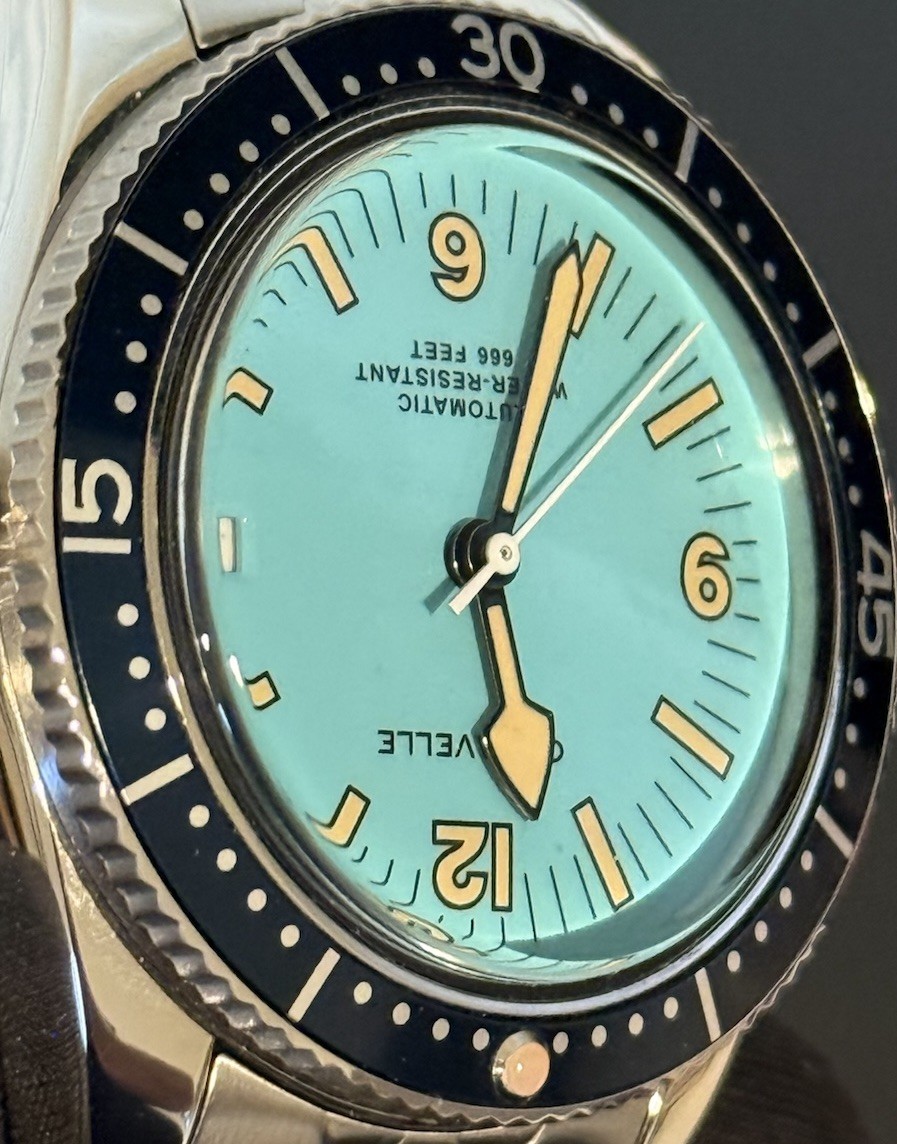 Caravelle Sea Hunter Devil Diver by Bulova Reissue, Blue 43B178, Bracelet Unworn
