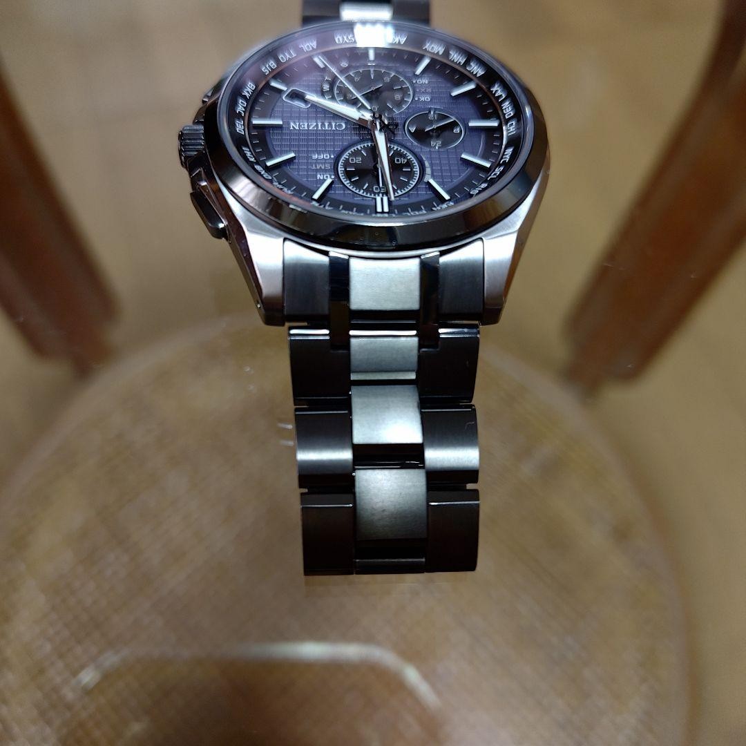 CITIZEN ATTESA AT8044-56E Used Watch Unisex Adults Solar Radio Controlled Black