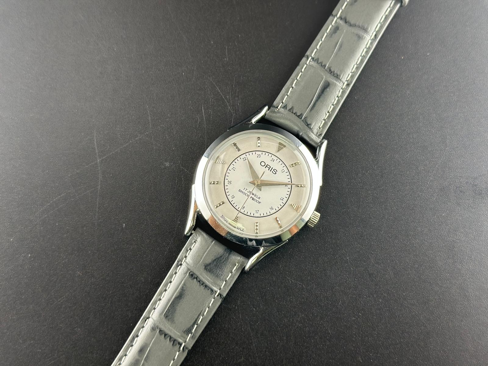 Vintage ORIS Swiss Hand-Wind Classic Mechanical Collectible Men’s Wrist Watch