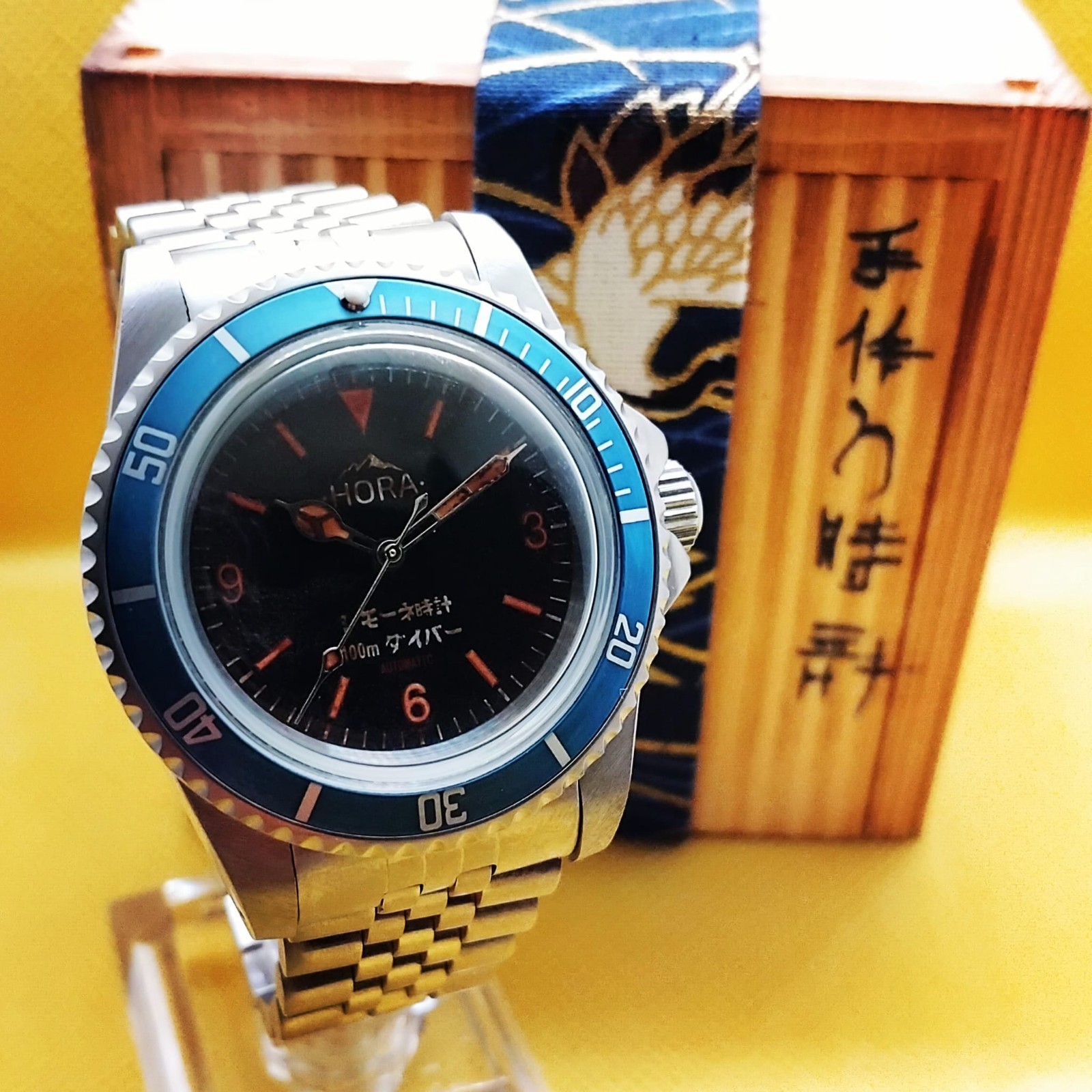Vintage 39.5mm Automatic Movement Watch -Hora-