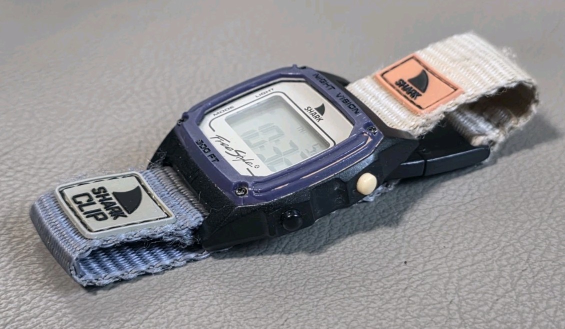 Freestyle Shark Classic Clip Purple / Black Tan Watch FS101136