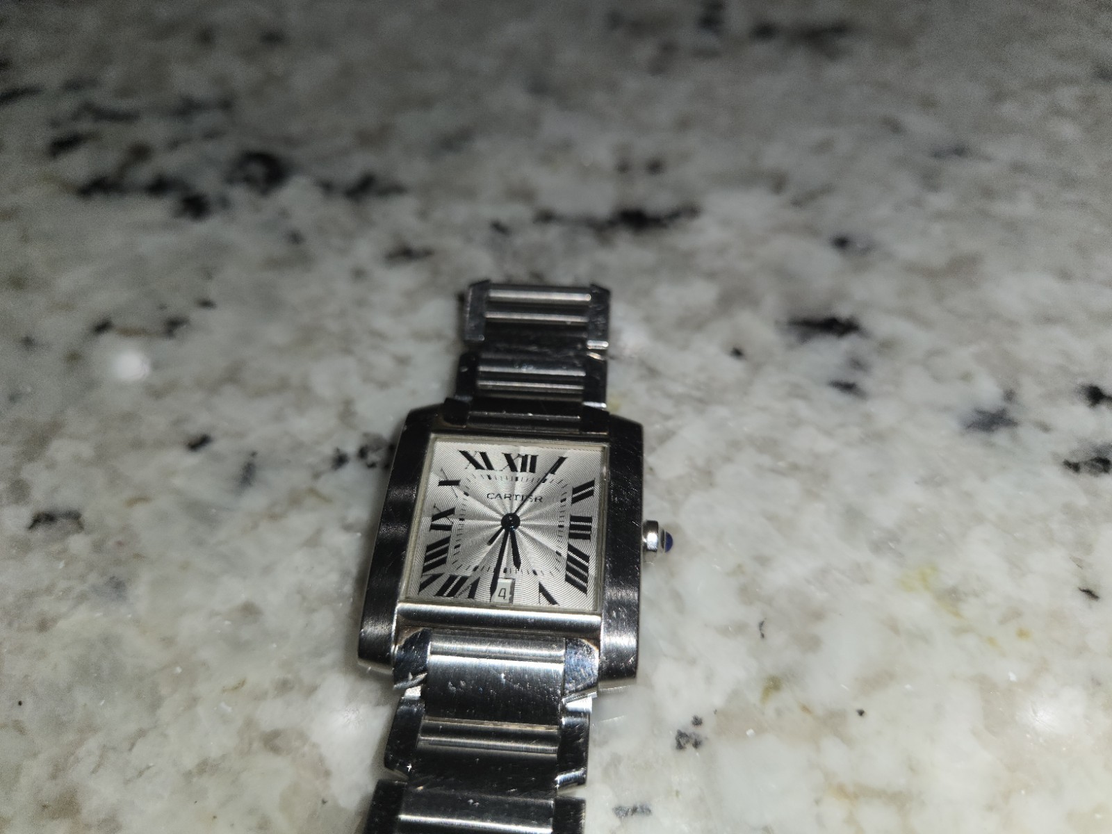 Authentic Cartier Tank Française Large Model W51002Q3 -Full Set, Box & Papers 09