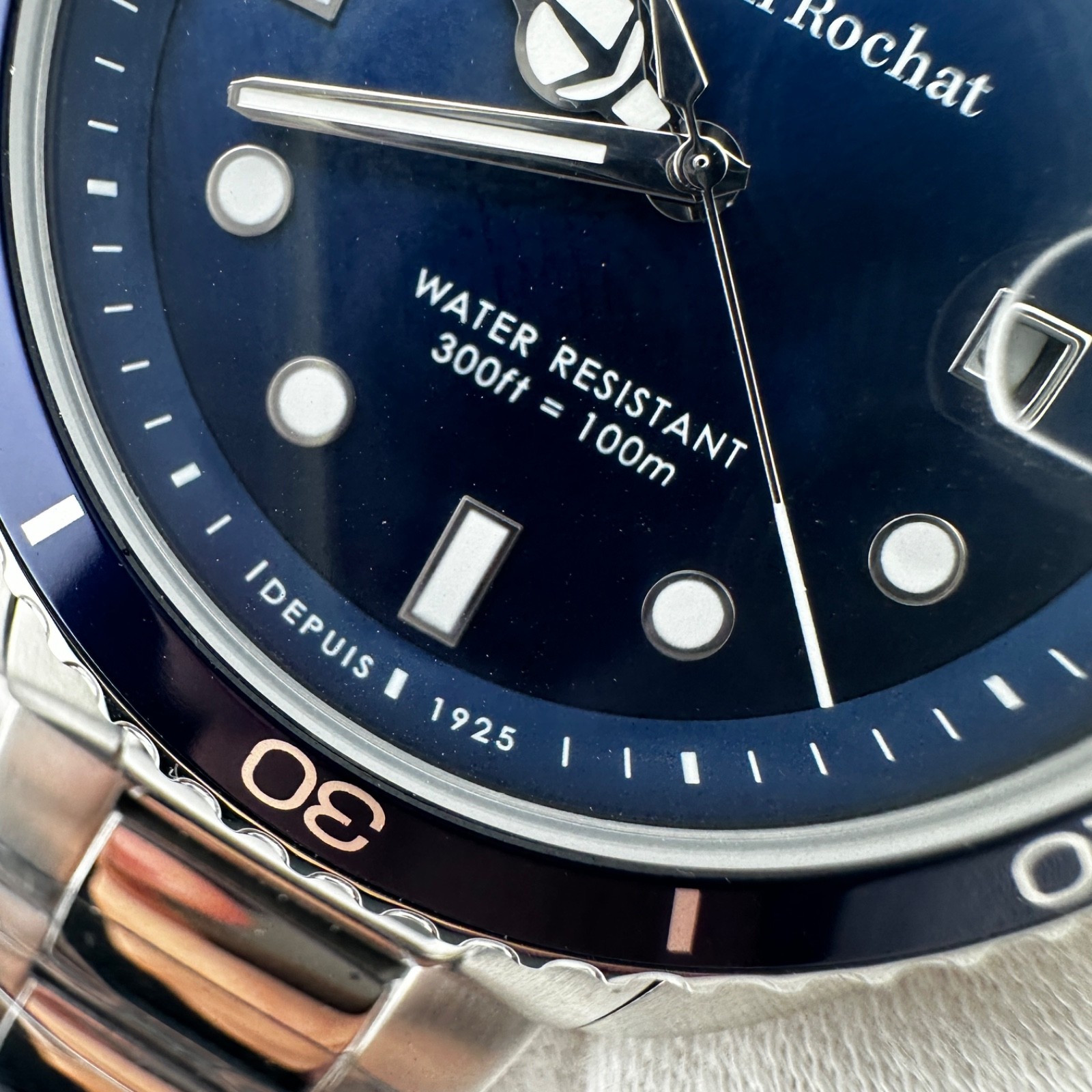 Lucien Rochat Men’s New Diver Watch Steel 43Mm Quartz Ref: 83947477