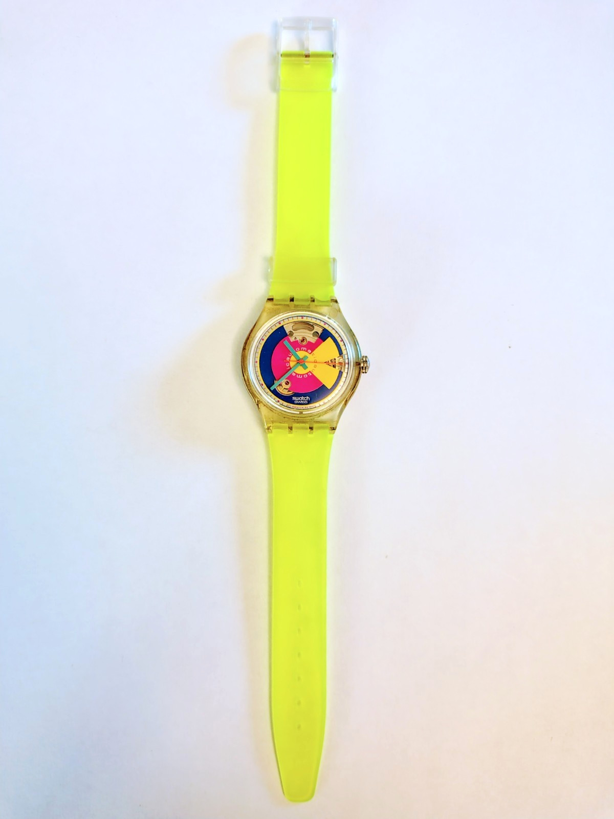 Swatch Automatic Happy Wheels SAK109 1993 Wrist Watch Used