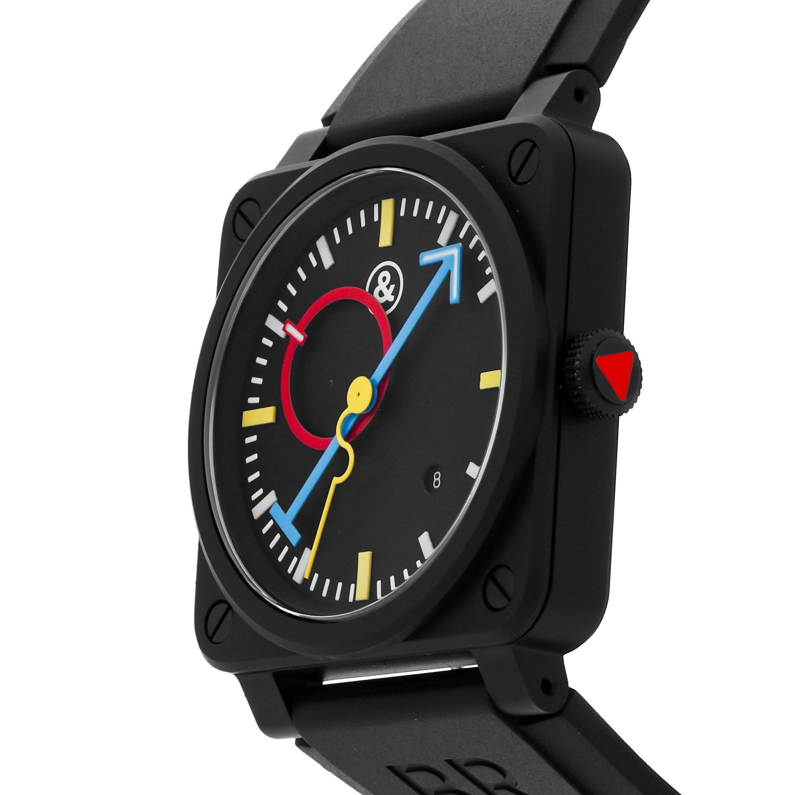 Bell & Ross x Alain Silberstein BR 03-92 Klub 22 Limited Watch BR0392-AS-CE/SRB