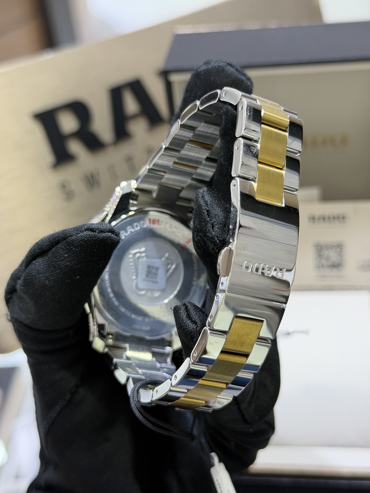 Rado Herren/Unisex Uhr HyperChrome Chronograph Ref. R32259323
