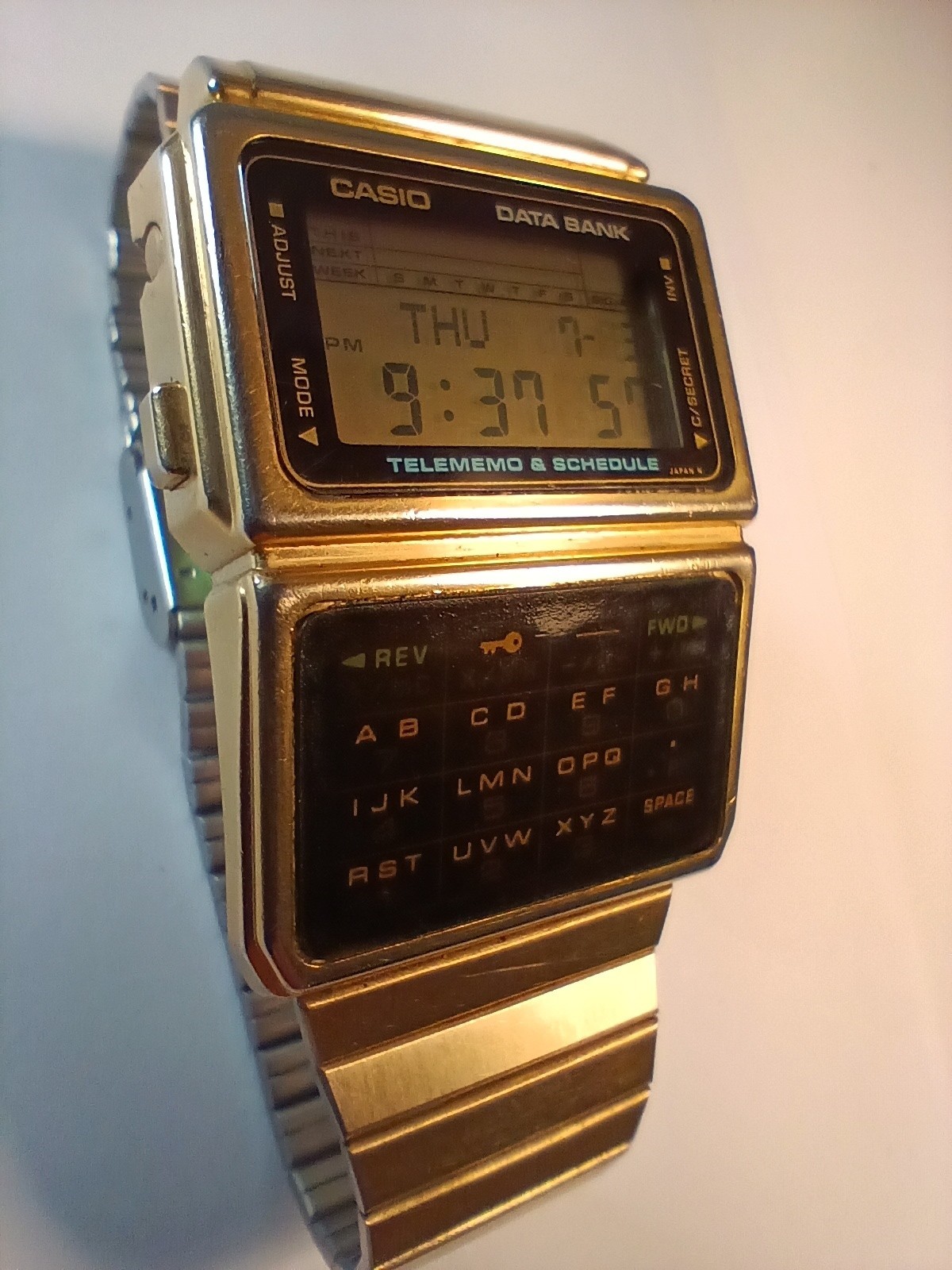 Vintage Casio DBC-600G Data Bank Calculator Watch – Module 563 (Rare, Japan M)